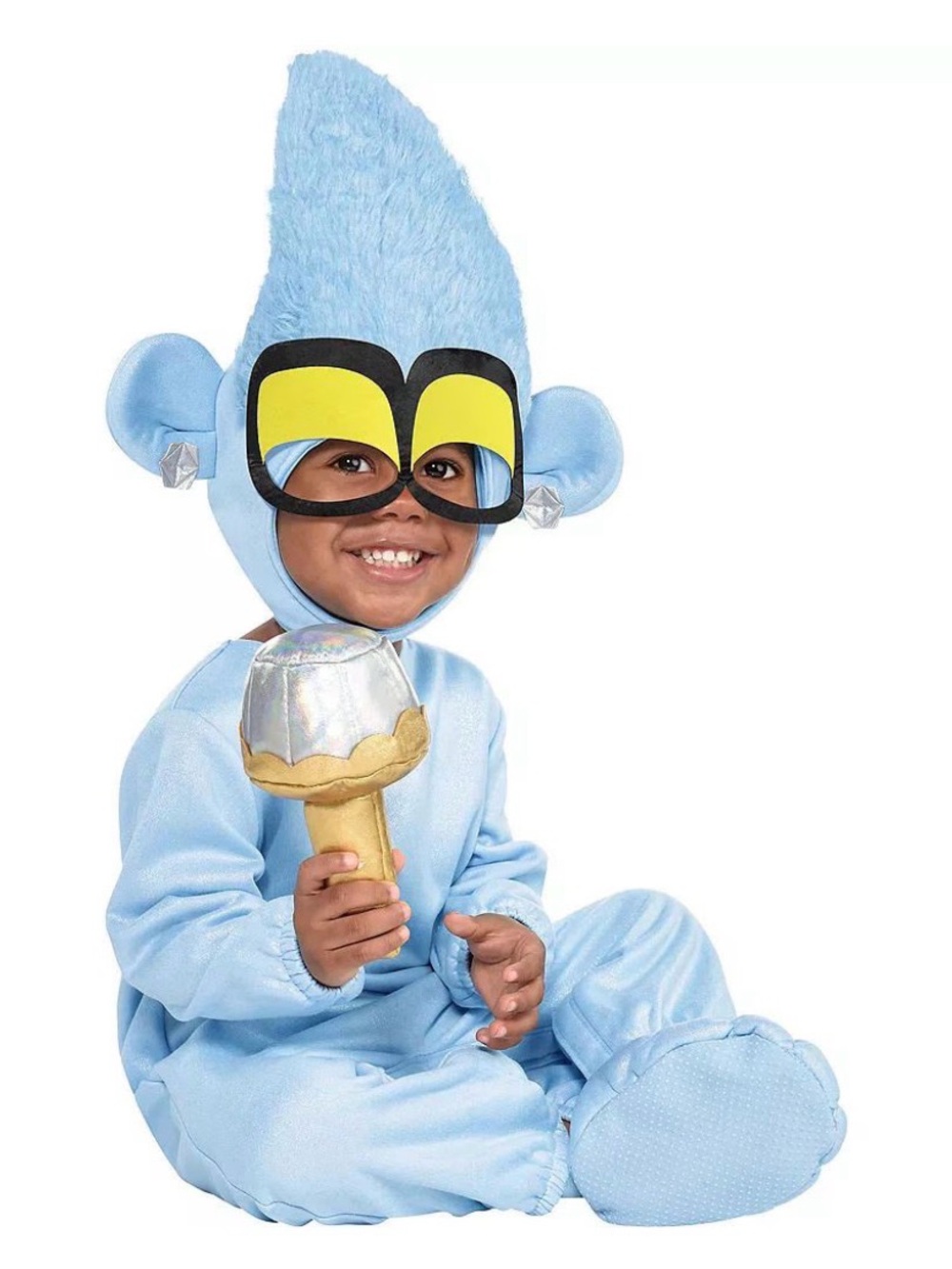 Tiny Diamond ,Trolls World Tour Movie Costume. Infant Size 6-12 months,